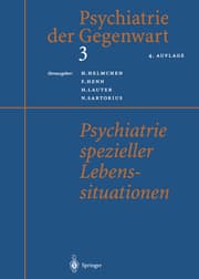 Cover von Psychiatrie spezieller Lebenssituationen