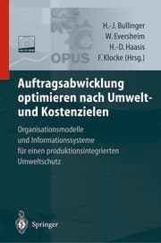 Cover von Auftragsabwicklung optimieren nach Umwelt- und Kostenzielen