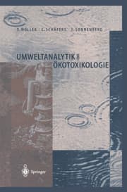 Cover von Umweltanalytik und Ökotoxikologie