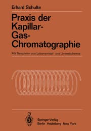 Cover von Praxis der Kapillar-Gas-Chromatographie