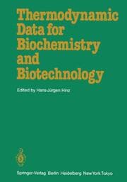 Cover von Thermodynamic Data for Biochemistry and Biotechnology