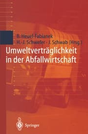 Cover von Umweltverträglichkeit in der Abfallwirtschaft