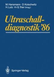 Cover von Ultraschalldiagnostik 86