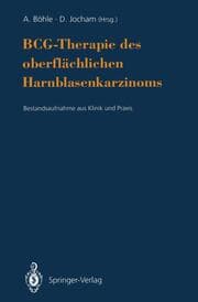 Cover von BCG-Therapie des oberflächlichen Harnblasenkarzinoms