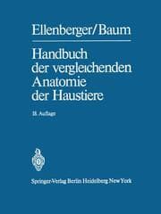 Cover von Handbuch der vergleichenden Anatomie der Haustiere