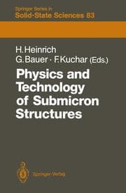 Cover von Physics and Technology of Submicron Structures