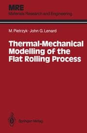 Cover von Thermal-Mechanical Modelling of the Flat Rolling Process