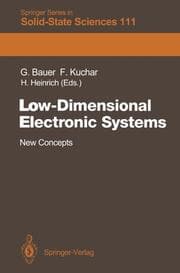 Cover von Low-Dimensional Electronic Systems