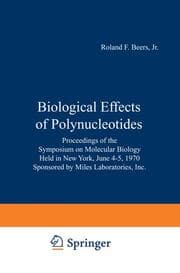 Cover von Biological Effects of Polynucleotides