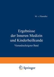 Cover von Ergebnisse der Inneren Medizin und Kinderheilkunde