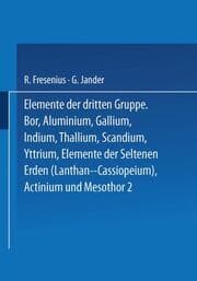 Cover von Elemente der Dritten Gruppe