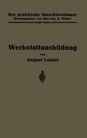 Cover von Werkstattausbildung