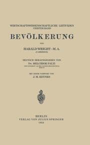 Cover von Bevölkerung