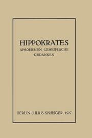 Cover von Hippokrates - Aphorismen, Lehrsprüche, Gedanken