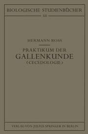 Cover von Praktikum der Gallenkunde 'Cecedologie'