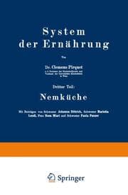 Cover von System der Ernährung