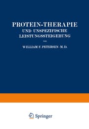Cover von Protein-Therapie und Unspezifische Leistungssteigerung
