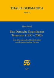 Cover von Das Deutsche Staatstheater Temeswar (1953-2003)