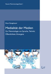 Cover von Medialität der Medien