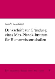Cover von Denkschrift zur Gründung eines Max-Planck-Instituts für Humanwissenschaften
