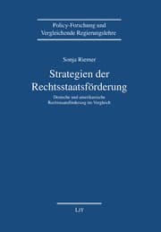 Cover von Strategien der Rechtsstaatsförderung
