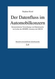 Cover von Der Datenfluss im Automobilkonzern
