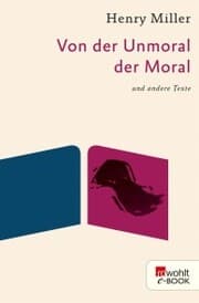 Cover von Von der Unmoral der Moral