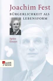 Cover von Bürgerlichkeit als Lebensform