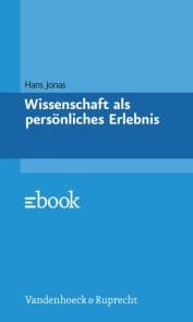 Cover von Wissenschaft als persönliches Erlebnis