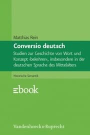 Cover von Conversio deutsch
