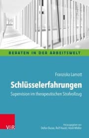 Cover von Schlüsselerfahrungen: Supervision im therapeutischen Strafvollzug