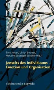 Cover von Jenseits des Individuums - Emotion und Organisation