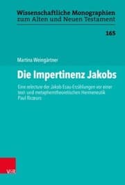 Cover von Die Impertinenz Jakobs