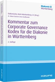 Cover von Kommentar zum Corporate Governance Kodex für die Diakonie in Württemberg