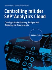 Cover von Controlling mit der SAP® Analytics Cloud