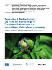 Cover von Controlling & Nachhaltigkeit: Rolle des Controllings im Transformationsprozess zur nachhaltigen Unternehmenssteuerung
