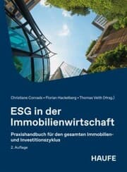 Cover von ESG in der Immobilienwirtschaft