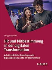 Cover von HR und Mitbestimmung in der digitalen Transformation