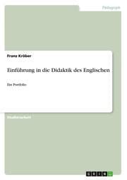 Cover von Einführung in die Didaktik des Englischen