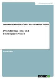 Cover von Projektantrag: Flow und Leistungsmotivation