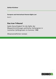 Cover von Das Iran Tribunal