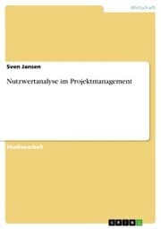 Cover von Nutzwertanalyse im Projektmanagement