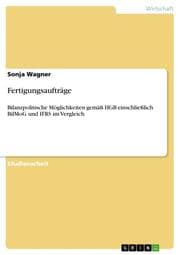 Cover von Fertigungsaufträge