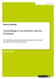 Cover von Vorstellungen vom Paradies und der Dschihad