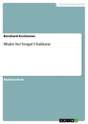 Cover von Bhakti bei Vengal Chakkarai