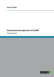 Cover von Dokumentenmanagement mit ECMS