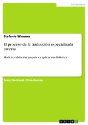 Cover von El proceso de la traducción especializada inversa