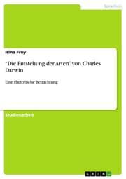 Cover von Die Entstehung der Arten von Charles Darwin