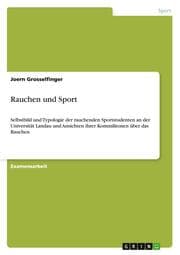 Cover von Rauchen und Sport