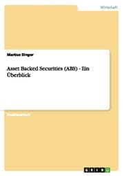 Cover von Asset Backed Securities (ABS) - Ein Überblick
